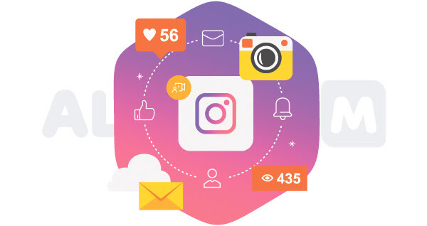 How to issue a profile on Instagram. Efficient algorithm